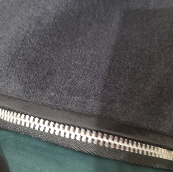 London Fog L green luxe all season trench coat removable lining - Picture 11 of 17